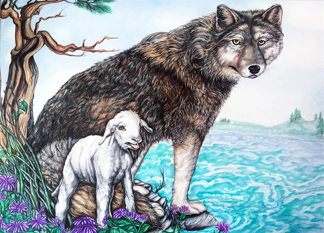 The Wolf and The Lamb Parable | moraluplift.com