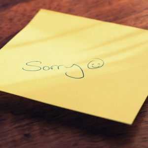things you don't have to apologize for